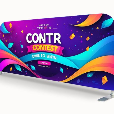 tension fabric barricade